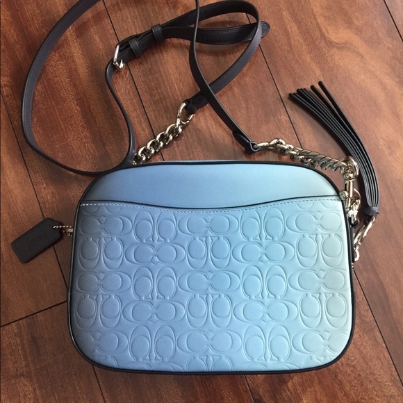 coach ombre camera bag